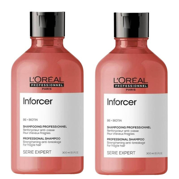 L'Oréal Professionnel Inforcer Shampoo 300ml Duo