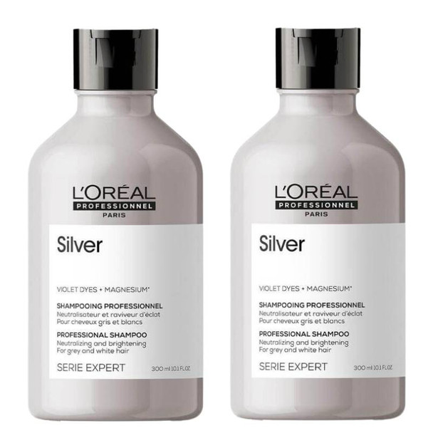 L'Oréal Professionnel Silver Shampoo 300ml Duo