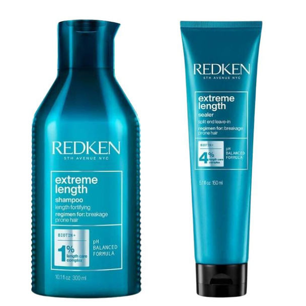 Redken Extreme Lengths Shampoo & Leave In Treatment Duo