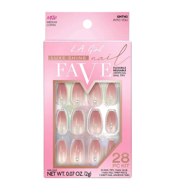 L.A. Girl Nail Tips Luxe Shine Nail Fave Artificial Nail Tips