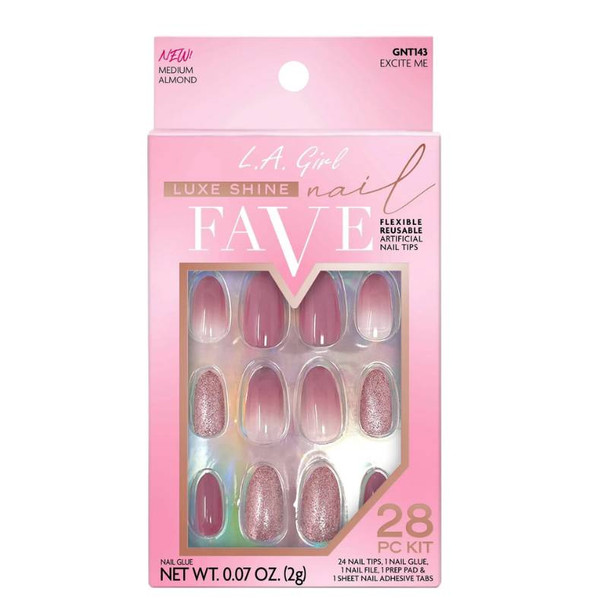 L.A. Girl Nail Tips Luxe Shine Nail Fave Artificial Nail Tips 2