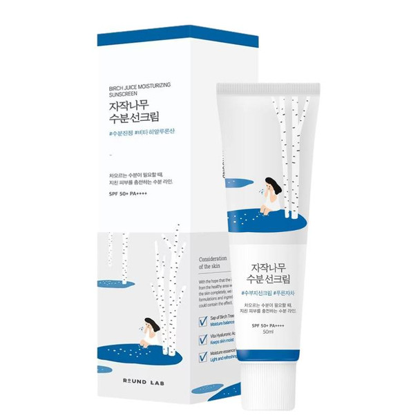 Round Lab Birch Juice Sunscreen SPF50+ PA++++ - 50ml