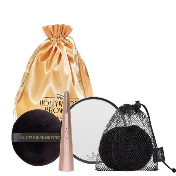 Hollywood Browzer Hero Sonic Dermaplaner Rose Gold Bundle
