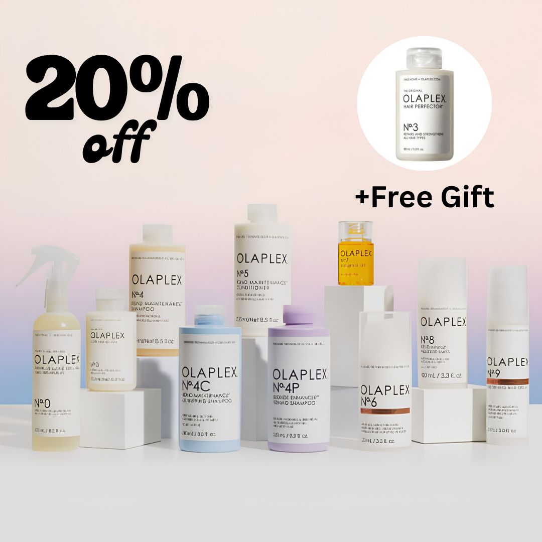 20% Off Olaplex + Free Gift Available