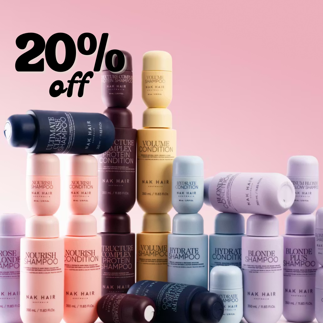 20% Off NAK Haircare