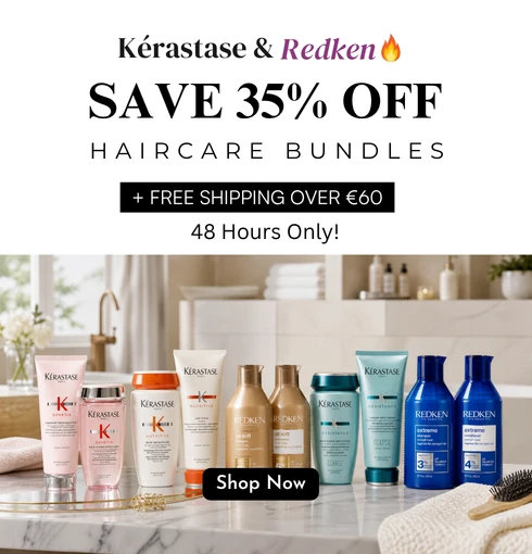 48 hours only save 35% off kerastase and redken bundles no code required