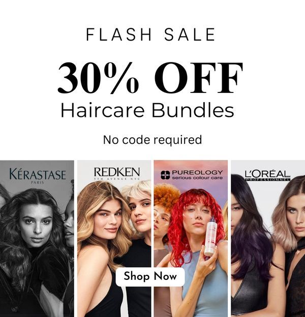 🎉 Hair goals alert! 🎉 Dive into BeautyFeatures' FLASH SALE with 30% OFF on haircare bundles! No code needed, just fabulous hair! 💁♀️✨ #HaircareHeaven #BeautyDeals