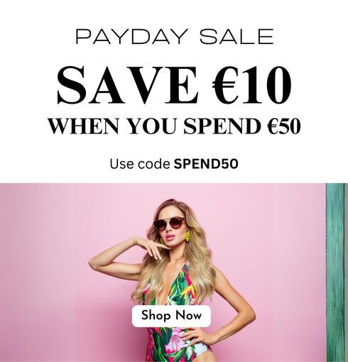 🌟 Turn that payday glow up a notch! 💸 BeautyFeatures just dropped a fabulous deal: SAVE €10 when you splurge €50! Use code SPEND50 to bag this beauty bargain. Ready, set, SHOP! 💋✨ #BeautyHaul #PaydaySale #SaveThatCoin