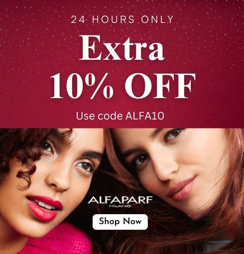 🎉 Get ready, beauties! For 24 hours only, enjoy an extra 10% off your favorite Alfaparf Milano products at BeautyFeatures! 😍✨ Use code ALFA10 and shine brighter than ever! 🌟 #BeautyDeals #AlfaparfLove