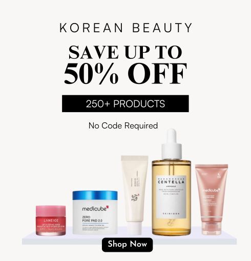 🌟 Glow up alert! BeautyFeatures is offering up to 50% off on over 250 Korean beauty products today! No code needed. Dive into radiant skin now! 🛍️✨ #KBeauty #SkincareGoals