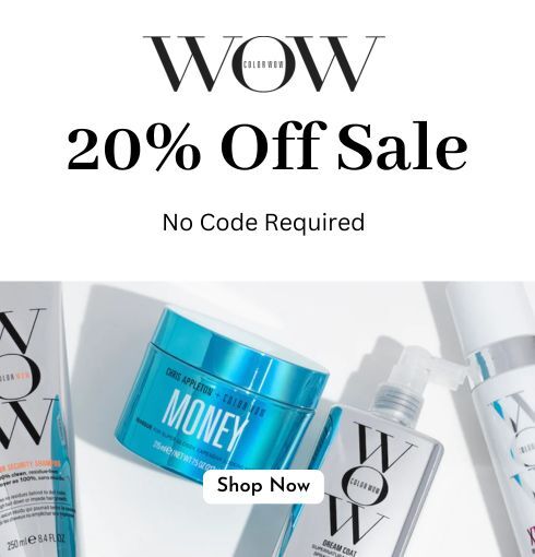 🎉 Wow your hair with 20% OFF on Colorwow at BeautyFeatures today! No code needed, just pure hair magic. ✨💇♀️ #BeautyFeatures #HairGoals #SaleAlert