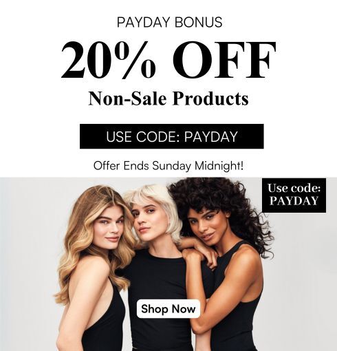 🎉 It's time to splurge a little! Treat yourself with 20% OFF your fave non-sale beauties at BeautyFeatures! Use code PAYDAY and make the most out of this bonus before Sunday Midnight! 💄✨ Shop now and sparkle! #BeautyDeals #PamperYourself