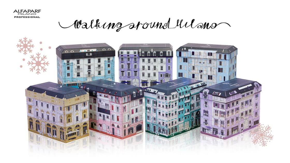 Take a Walk in Milan with Alfaparf's NEW Christmas 2023 Gift Sets