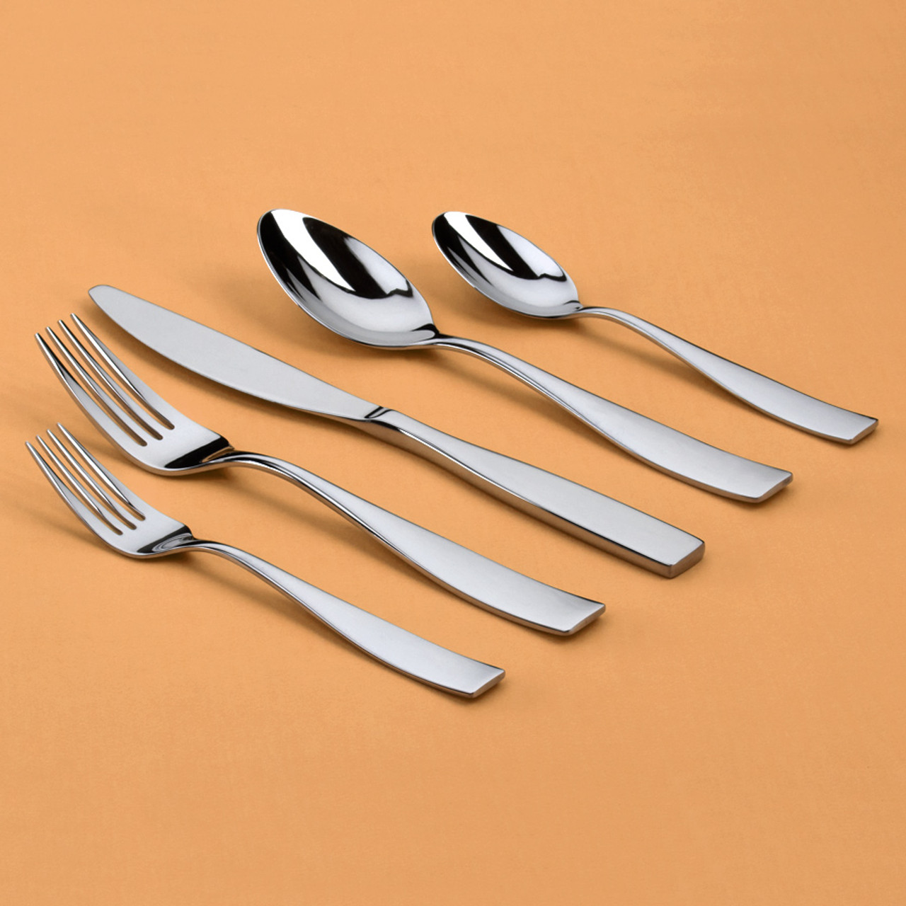 Silverware Set with Steak Knives 36-Piece Stainless Steel Flatware Set,  Kitchen Cutlery Set for 6, Include Steak Knife/Fork/Spoon, Dishwasher Safe