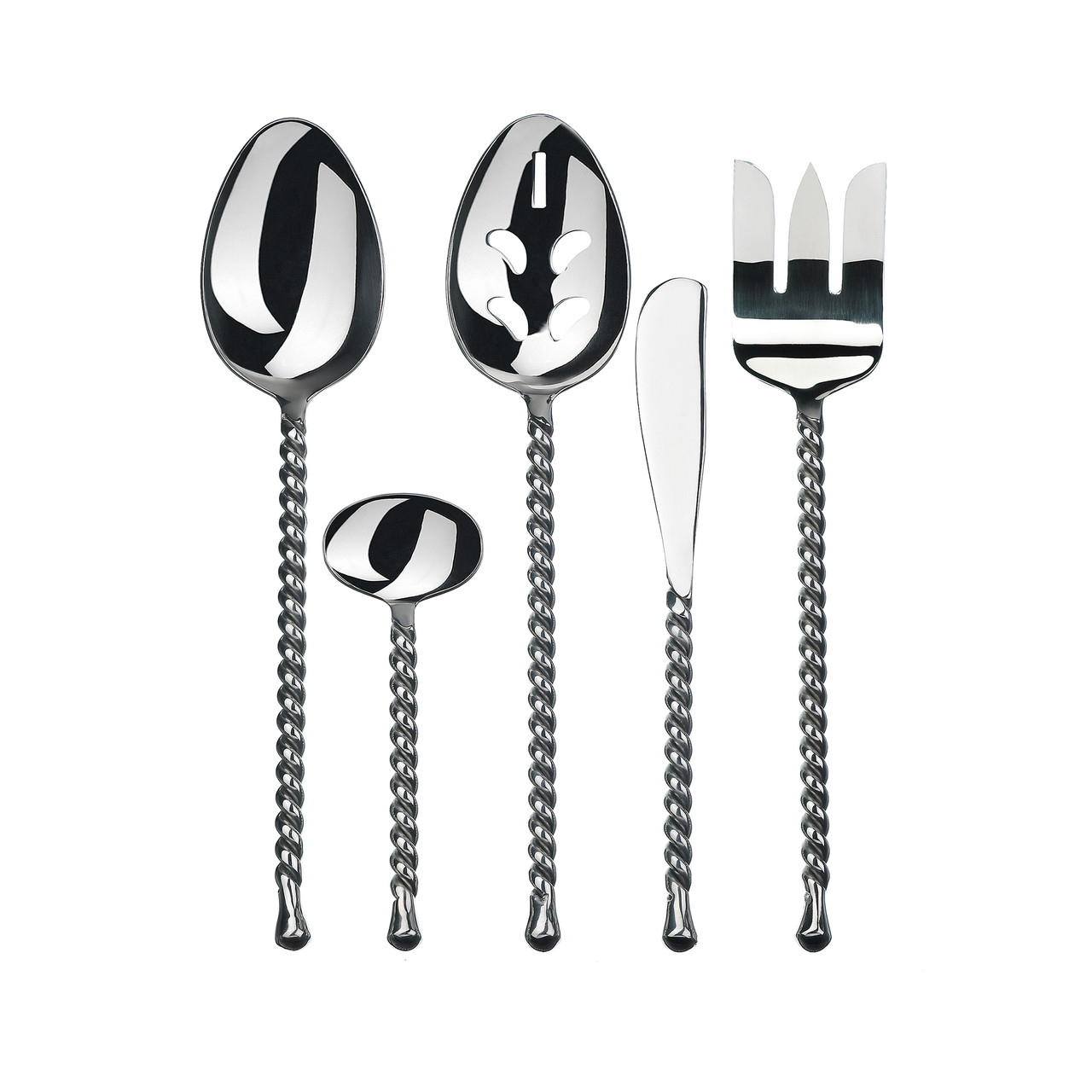 Silver Tear - 5 piece hostess set