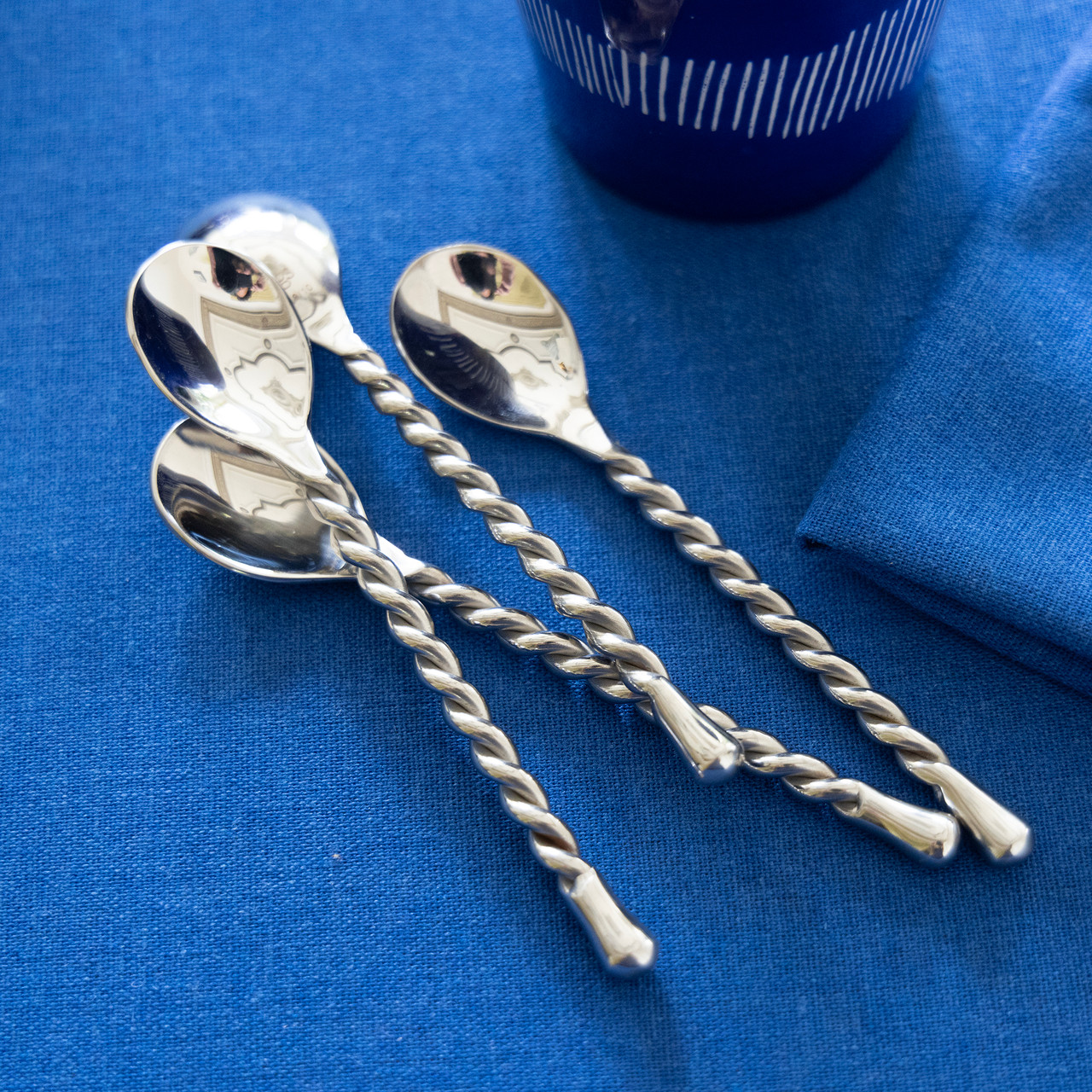 Silver Tear - 4 piece minispoon set