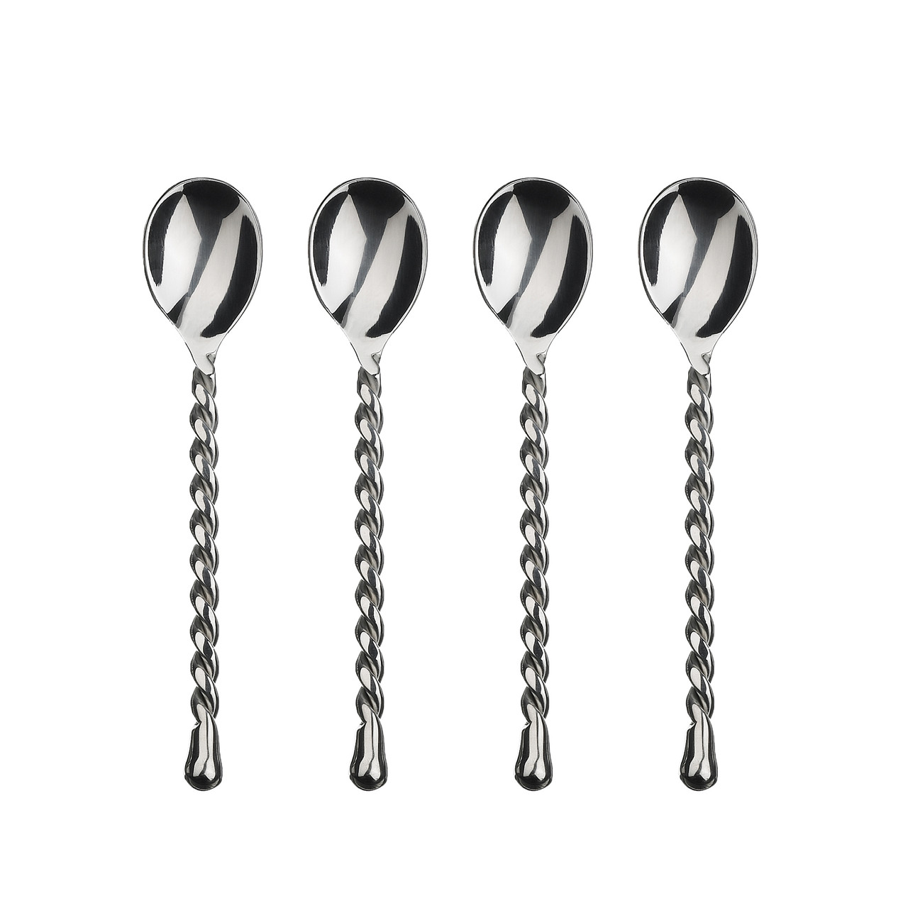 Silver Tear - 4 piece minispoon set