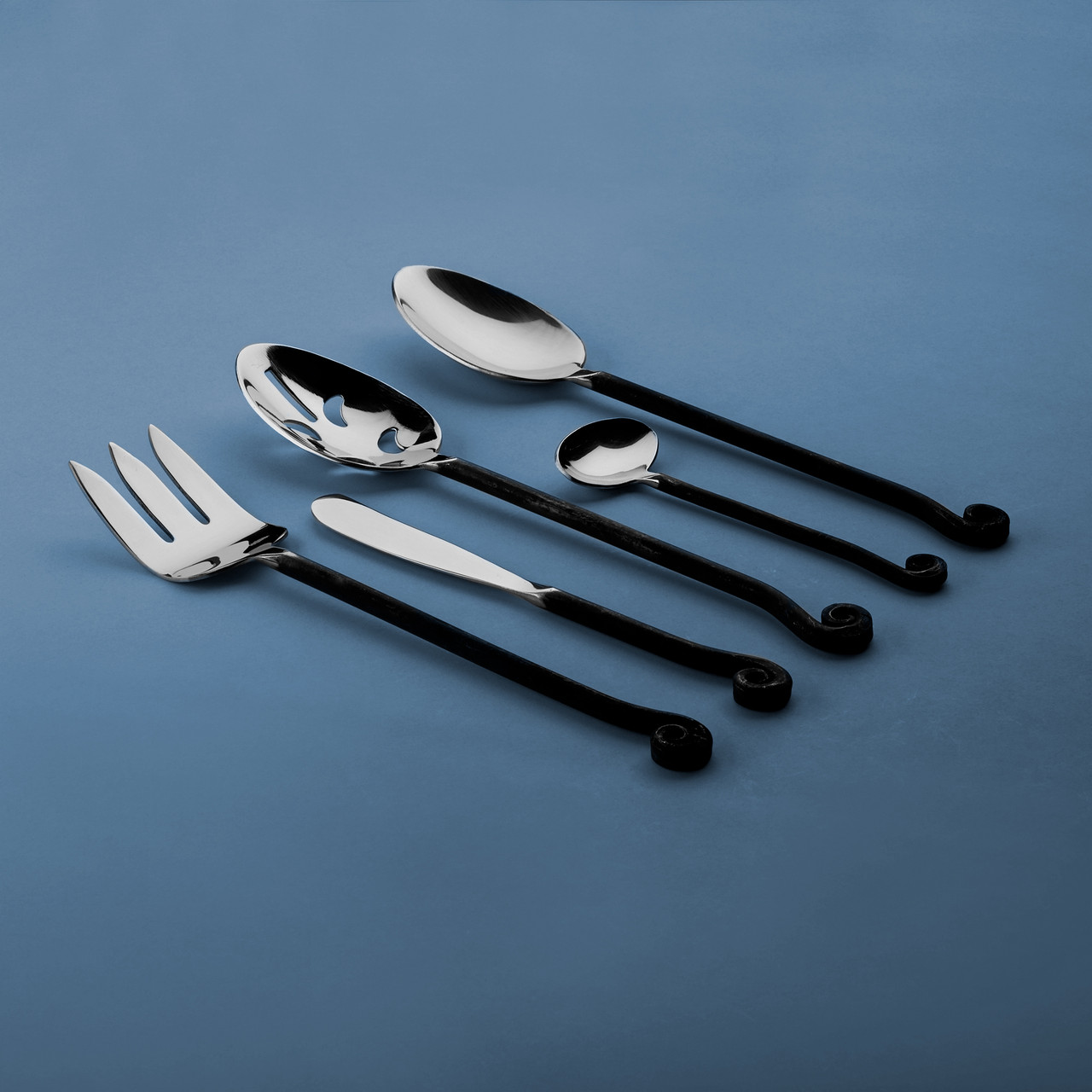 Shop on Treble Clef 5 Piece Hostess Sets (Handmade Flatware