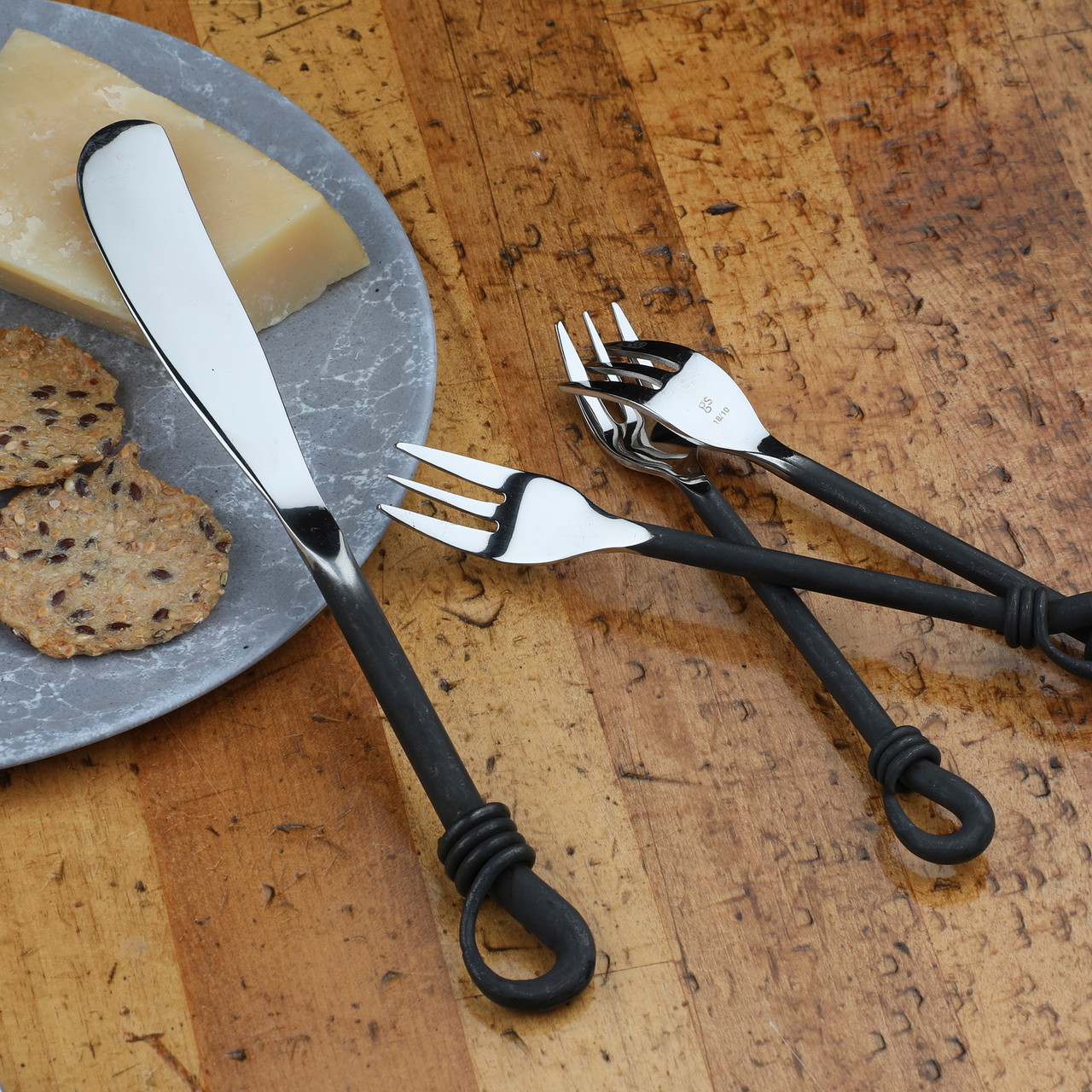 Twist N Shout - 4 piece cocktail fork set