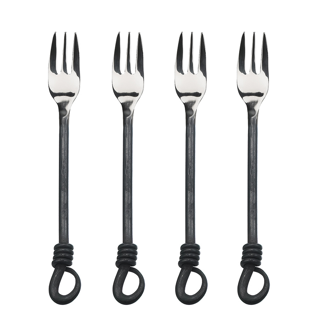 Twist N Shout - 4 piece cocktail fork set