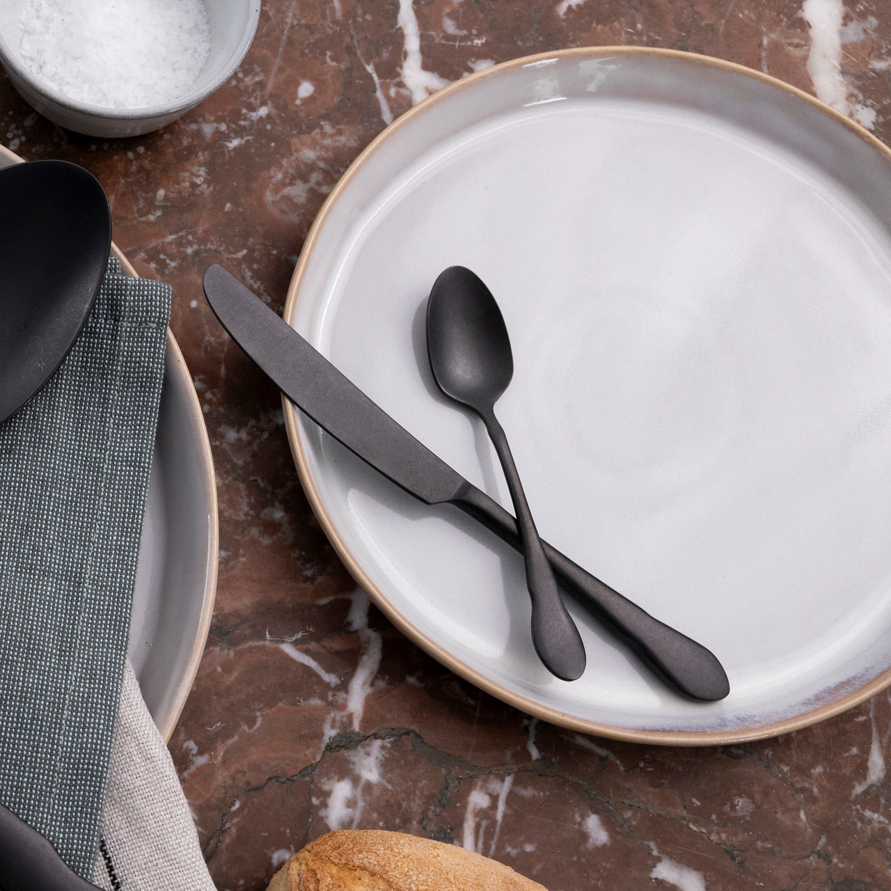 Ebony - 4 piece minispoon set