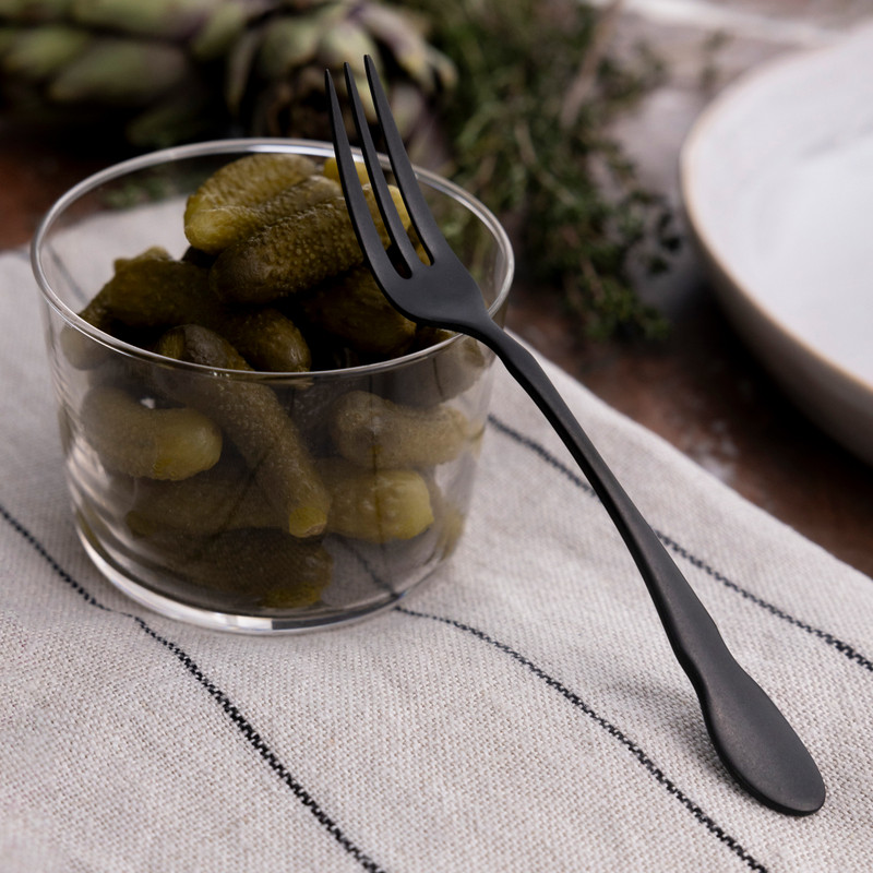 Ebony - 4 piece cocktail fork set