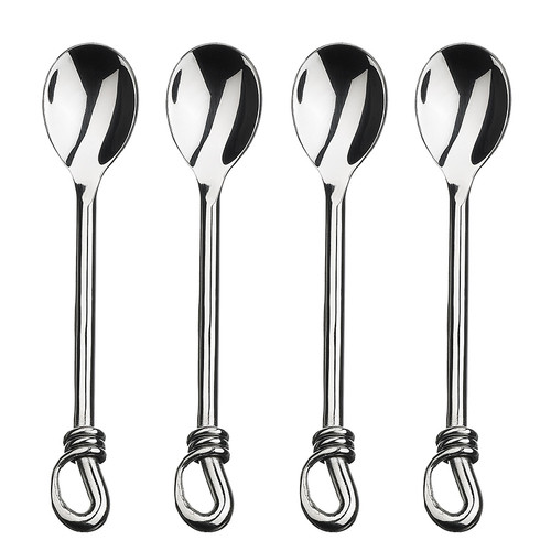 Gourmet Settings Twist Set of 4 Mini Spoons