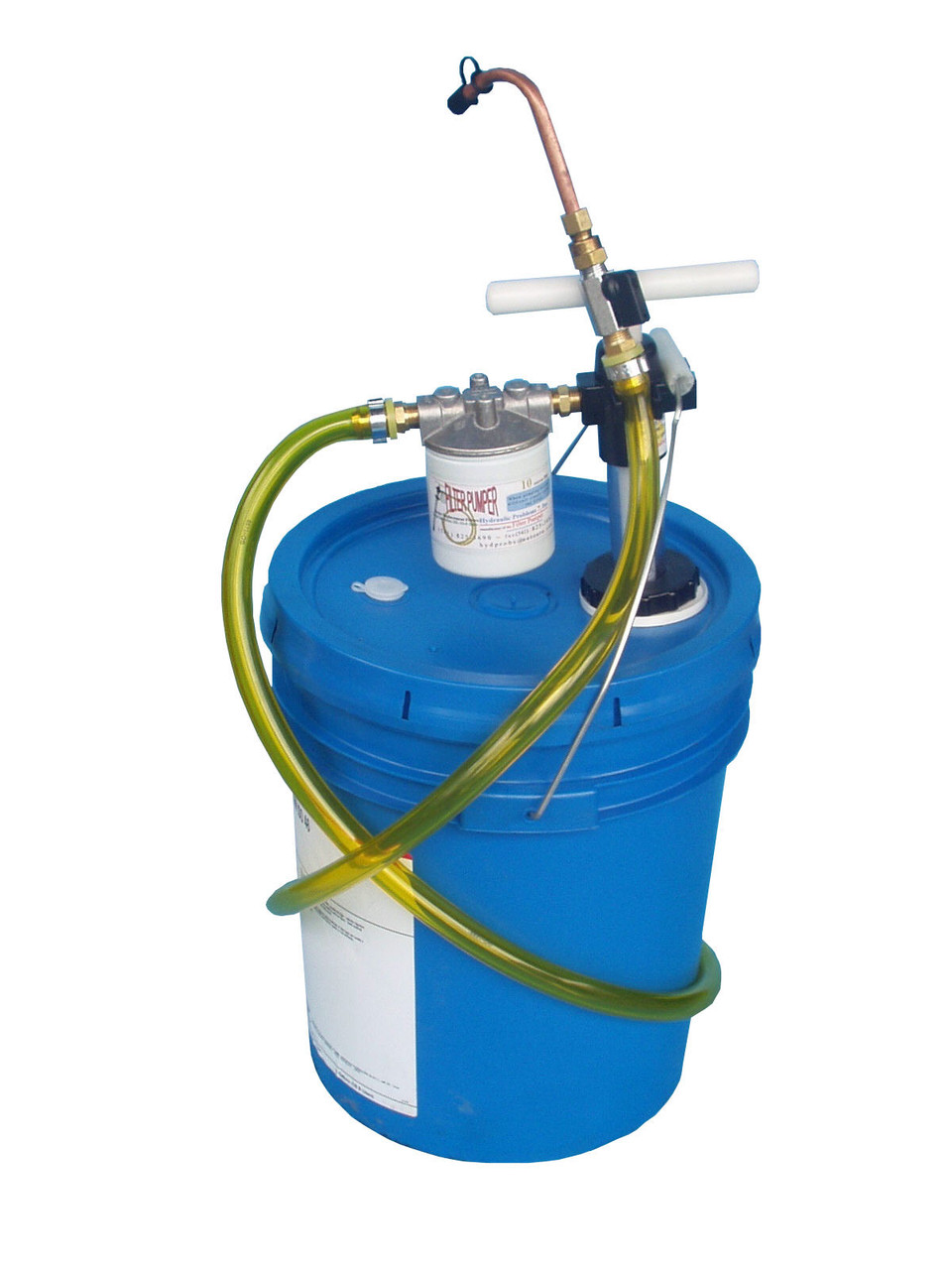 Lubrication Filter Pumper - Five Gallon Bucket Lubrication Filter Pumper -  Filter Pumper