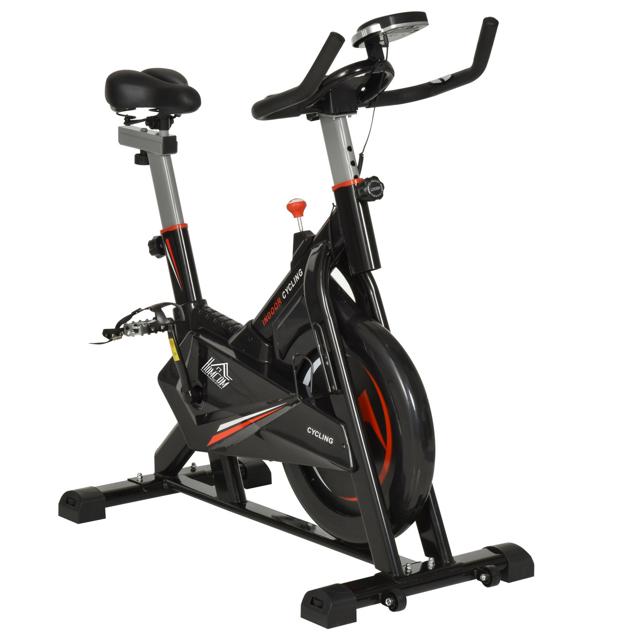 Indoor Cycling Bike Upright Stationary 10kg Flywheel Exercise Bike