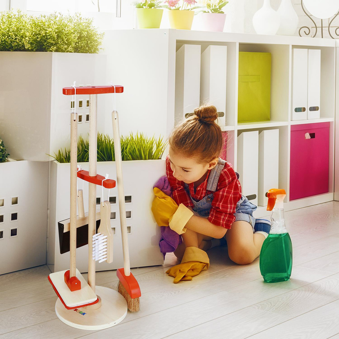 Play dustpan and sales brush set