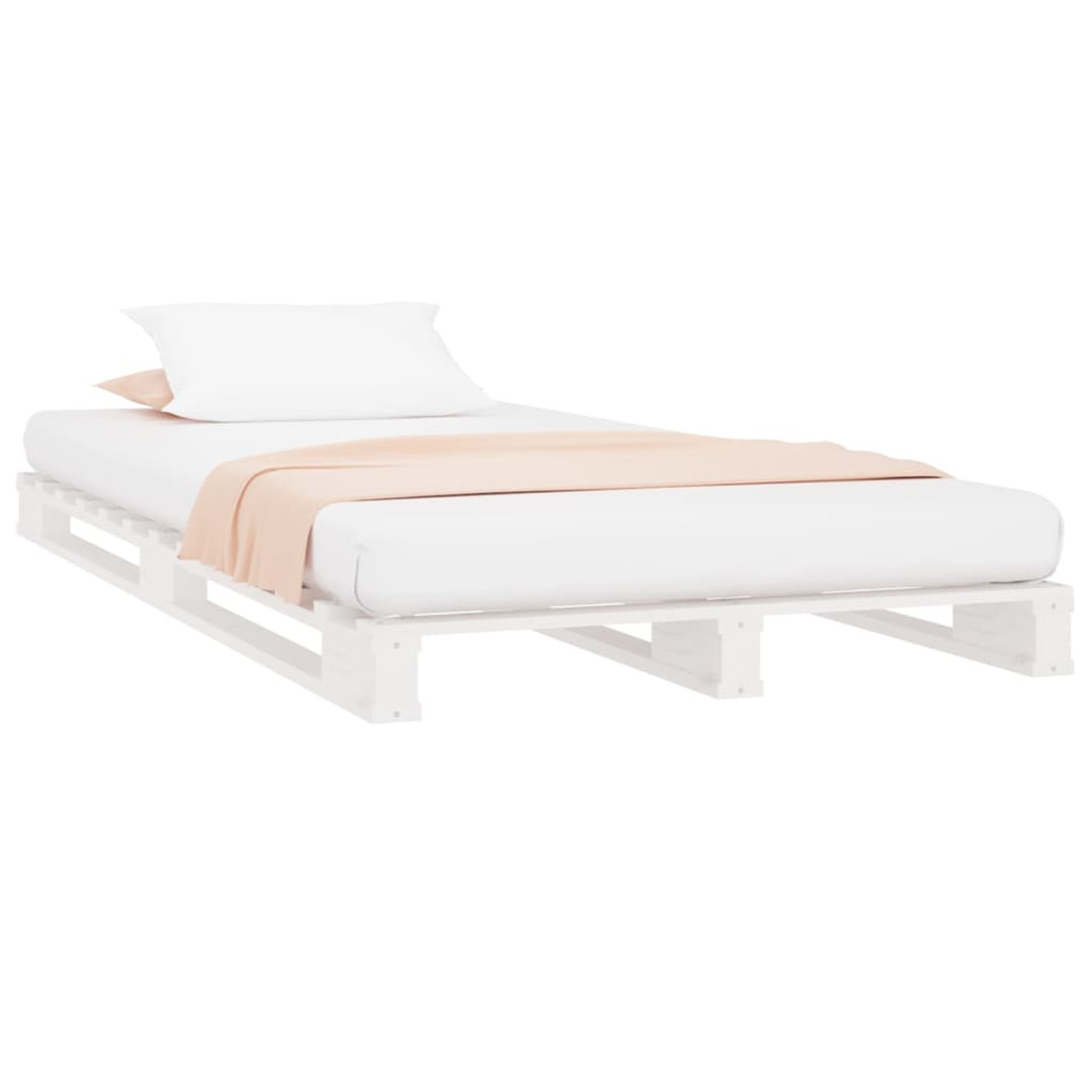 vidaXL Bed Frame 100x200 cm Wood - The Woodley Outlet