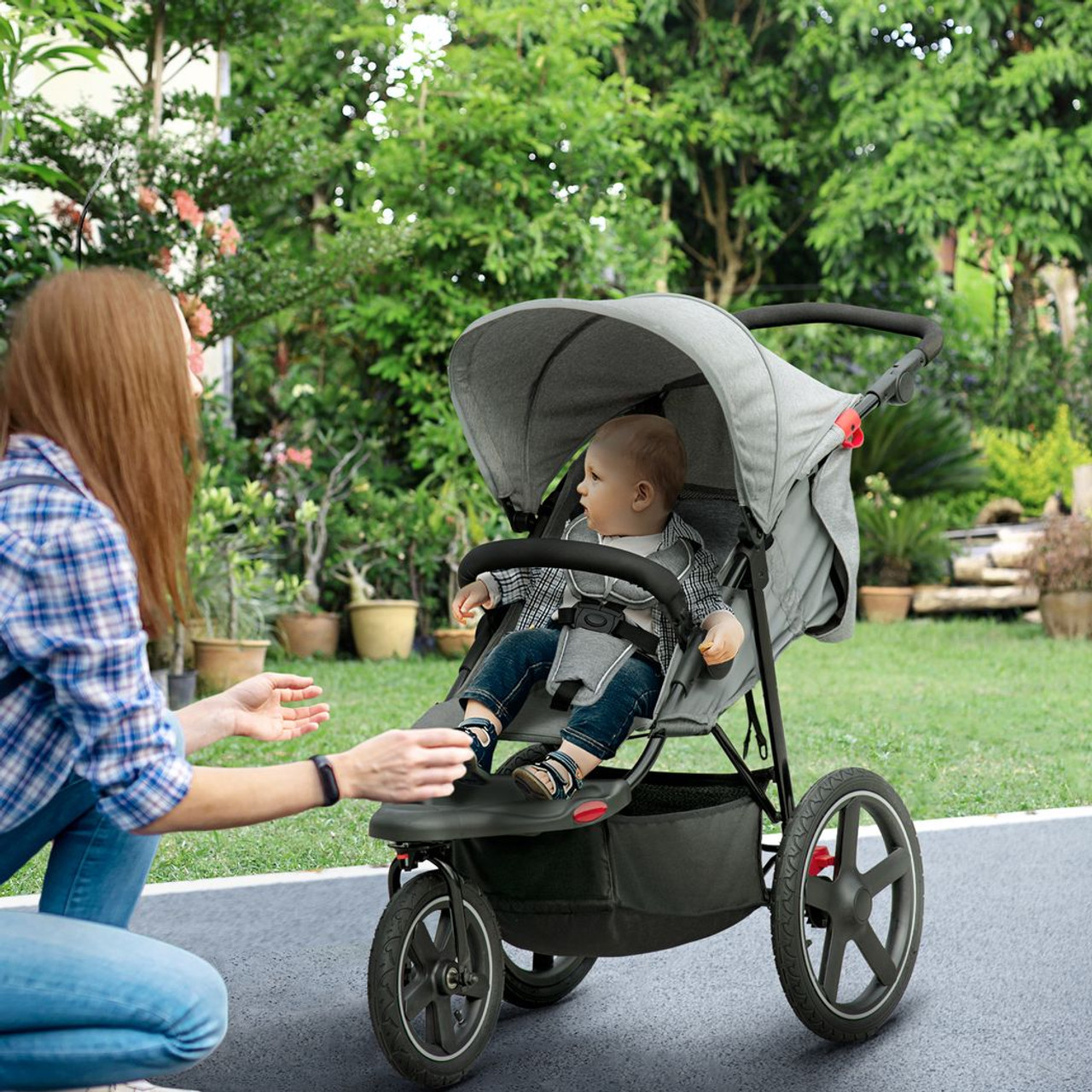 Reclining pushchair hot sale