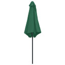 Outdoor Parasol with Aluminium Pole - 270x246cm - green,sand white,anthracite,taupe,bordeaux red,terracotta,black,azure blue