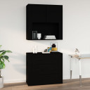 Black Wall Cabinet