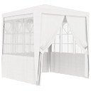 Professional Party Tent with Side Walls - 2x2m to 4x9m - anthracite,green,white,blue