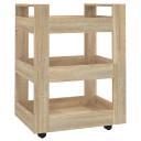 Kitchen Trolley Sonoma Oak 60x45x80cm