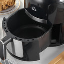 HOMCOM 1300W Air Fryer: 4L Capacity, Rapid Air Circulation, Timer, and Nonstick Basket for Delicious, Guilt-Free Meals!