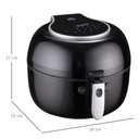 Image: HOMCOM 7L Digital Air Fryer with Dehydrate and 7 Presets - A versatile and efficient air fryer for healthier and crispy cooking experiences. Save energy and enjoy delicious meals with up to 80% less oil. 7 cooking presets, LED display, and spacious 7L capacity. Easy to clean non-stick coating. Ideal for families and various occasions