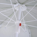 Outdoor Beach Umbrella Parosol Sun Shelter Tilt with Carrying Bag- arc1.7m