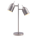 Mason Table Lamp & 2 Spotlights, Modern Lighting in Chrome