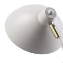Delicata Monopod Standard Task Floor Lamp, White Reading Spot Light