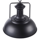 Piastra Suspension Pendant Lamp,  Hanging & Ceiling Light, Black