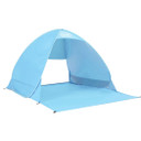 Pop Up Beach Tent Changing Room Privacy Tent Portable Family 1 Person - BLUE
