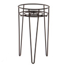 Metal Flower Pot Stand Black | M&W