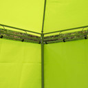 Garden Metal Gazebo Party Tent Canopy Shelter Pavilion Sidewalls-Lemon Green 