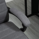 Home Office Chair High-Back Reclining Chair for Bedroom Study Living Room Grey