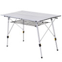 Portable Roll-up Aluminium Folding Picnic Table Outdoor BBQ Party