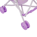 Olivia's Little World Baby Doll Stroller Pushchair & Parasol Purple