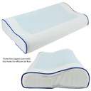 Premium Memory Foam Cooling Gel Pillow - Versatile relief for overheating, snoring, and insomnia. Ideal for all sleeping positions. Easy to wash with medical-grade cotton. Standard size: 10cm x 50cm x 30cm