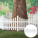 White Fence Garden Edging AS-07798